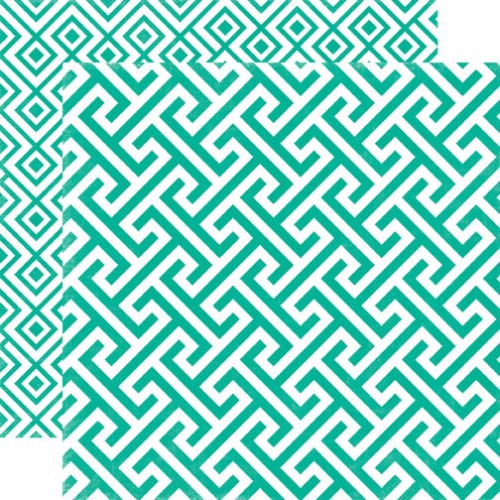 Бумага "Calypso Geometric" из коллекции Style Essentials (Echo Park)  