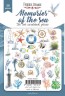 Набор высечек из коллекции "Memories of the Sea", 59 шт. (Фабрика декору, Украина)