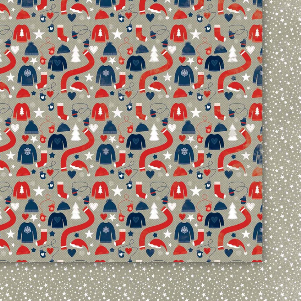 Бумага из коллекции "Christmas Star" #01 (Galeria Papieru)  