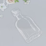 Набор ацетатных высечек на клейкой основе "Белые цветы в бутылочке", 35 шт. (АртУзор)