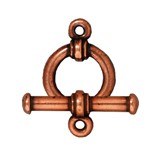 Тогл "Простой" TierraCast, античная медь, 1 шт. 