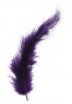 Перья декоративные пушистые, 10-15 см, 15 шт., цвет Фиолетовый (Rayher)  