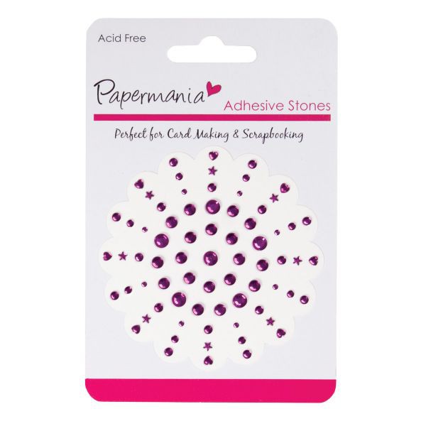 Набор декоративных страз, цвет Фиолетовый (Papermania) 