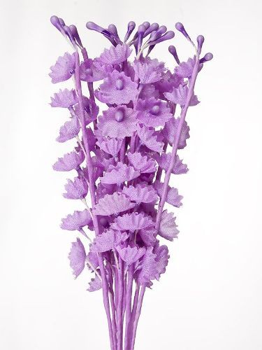 Набор колокольчиков на веточках, цвет Сиреневый, 10 шт (Hobby & You)