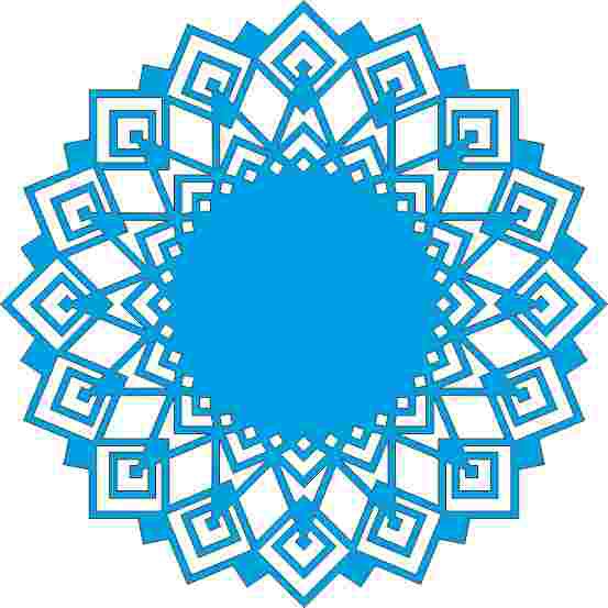 Салфетка ажурная №60-1, диаметр 14 см, цвет Белый, 1 шт.