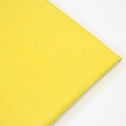Бумага тишью однотонная матовая, цвет Желтый, 50*66 см, 1 лист