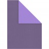 Кардсток тисненый "Рептилия" двусторонний, 250 г/м2, цвет Фиолетовый/Темно-фиолетовый, формат А4 (Creativ)