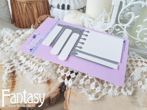 Нож для вырубки "Журналинг 2", размер 6*11 см (Fantasy, Россия) 