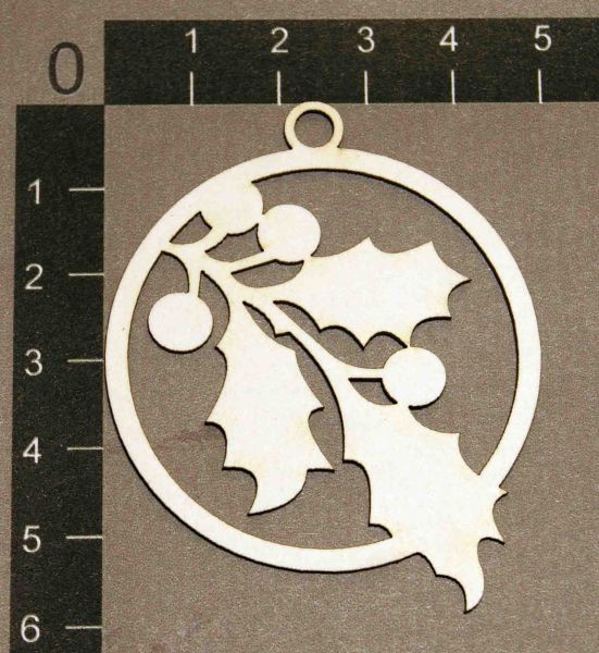 Фигура из чипборда "Шарик остролист" (By Mama Yaga, Россия)