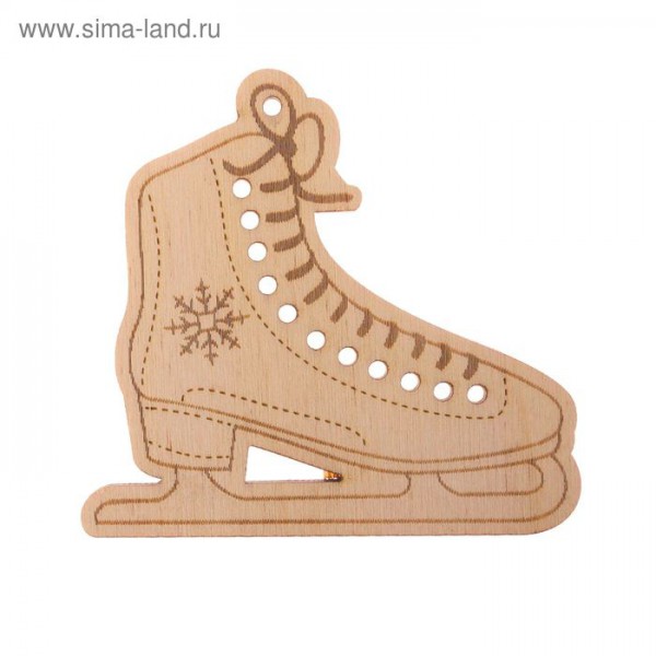 Деревянное украшение "Коньки" (Артузор) 