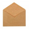 Суперхит! Конверт почтовый, цвет Крафт, треугольный клапан с клеевой полоской, 90г/м2, размер С6 114х162мм
