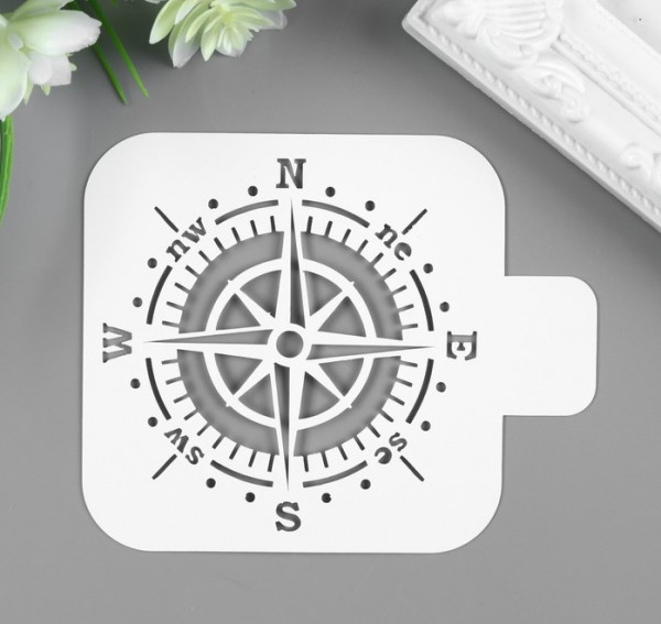Трафарет "Компас" (Дизайн-Трафарет, Россия)