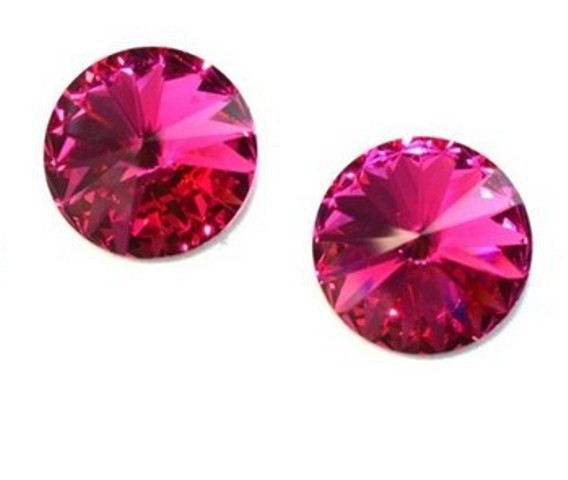 Риволи Swarovski 18мм Fuchsia (502), 1 шт.