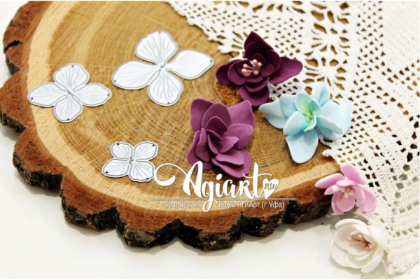 Ножи для вырубки "Гортензии "Мечта" (Agiart, Россия) 