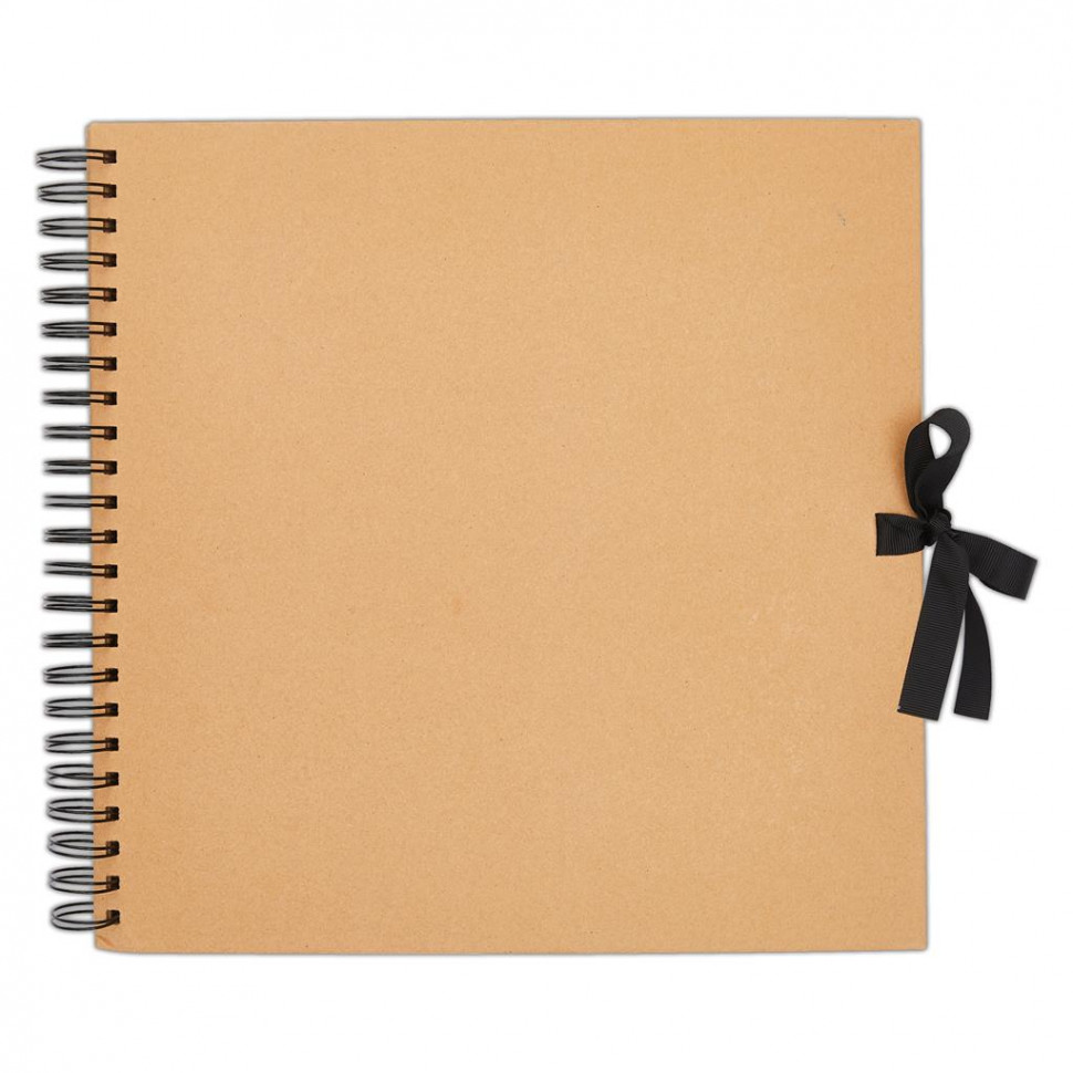 Заготовка для альбома на пружине 30,5*30,5 см, цвет Крафт (Papermania)