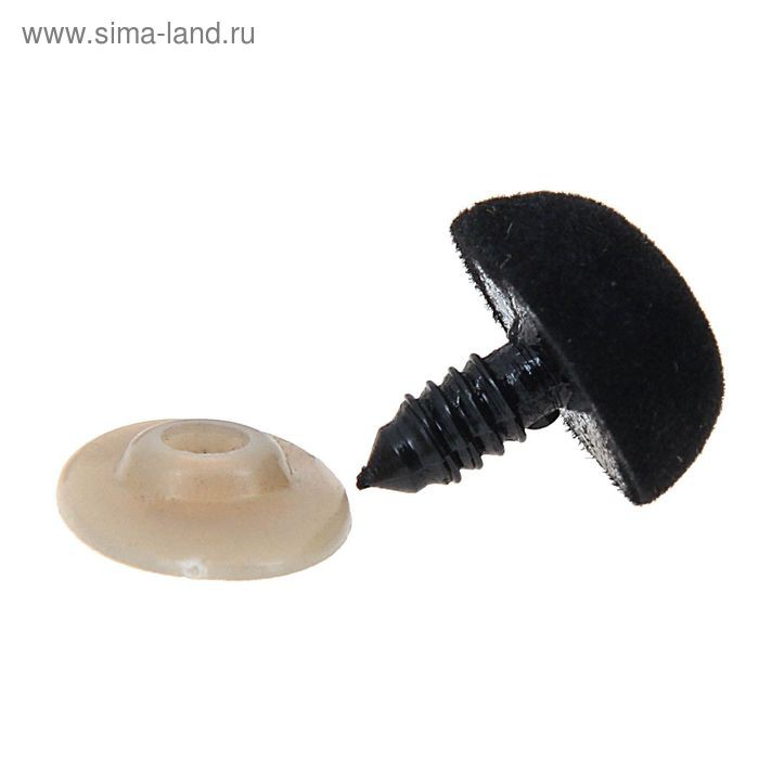 Носик винтовой с заглушкой, ворсистый, 2,4*1,6 см, 1 шт.