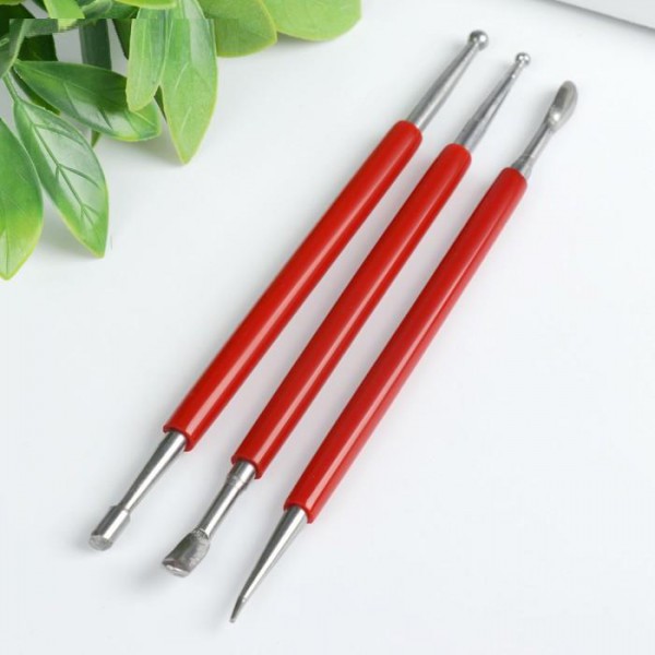 Набор инструментов для моделирования, 3 шт. 