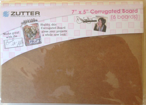 Лист гофрокартона, цвет Крафт, 17,5*12,5 см, 1 шт. (Zutter) 