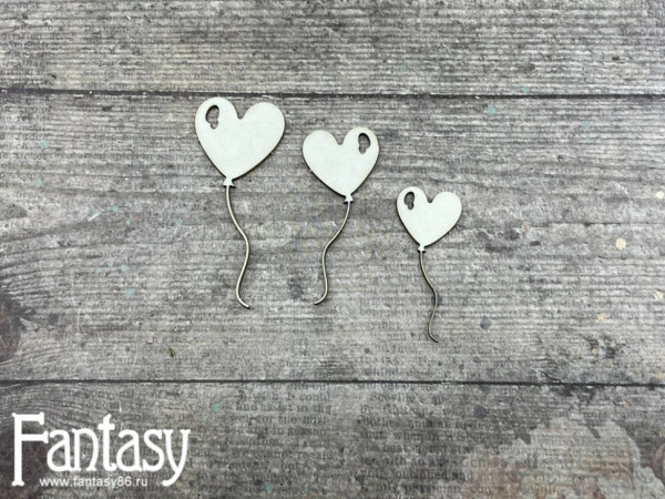 Чипборд из коллекции "Мамино счастье" Воздушные шарики (Fantasy, Россия)  