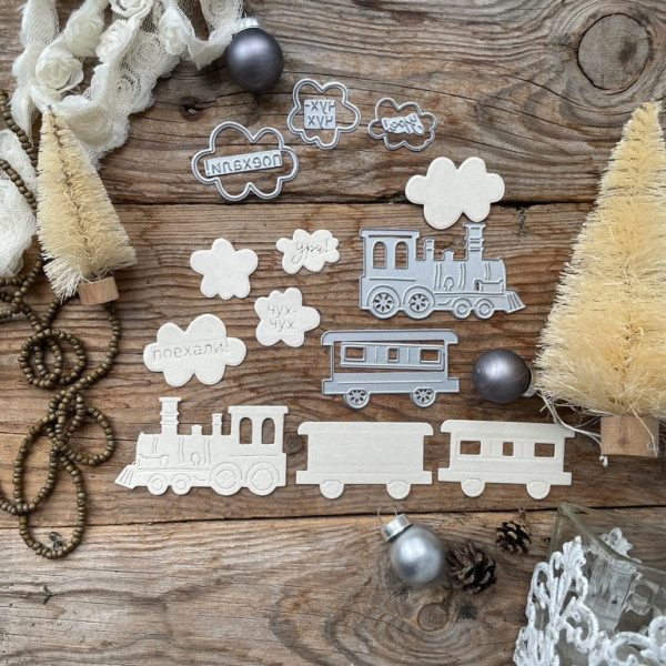 Набор ножей для вырубки "Мы едем, едем, едем" (MiMiCut, Россия)