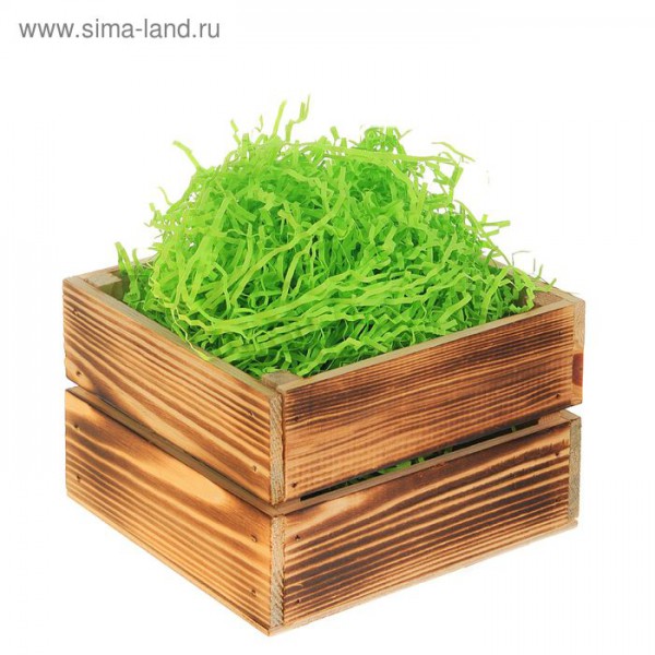 Наполнитель бумажный, цвет Зеленая липа, 100 гр.  