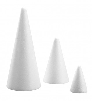 Заготовка из пенопласта "Конус", 6,5 см (Rayher)