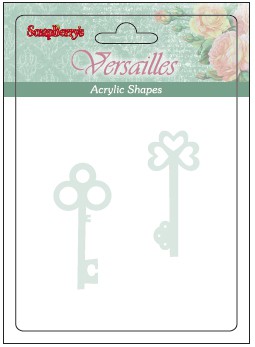 Акриловые украшения "Ключики", 2 шт. (Scrapberry's)  