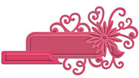 Ножи для вырубки "Узорные таблички-1, 2 штуки (Spellbinders)   