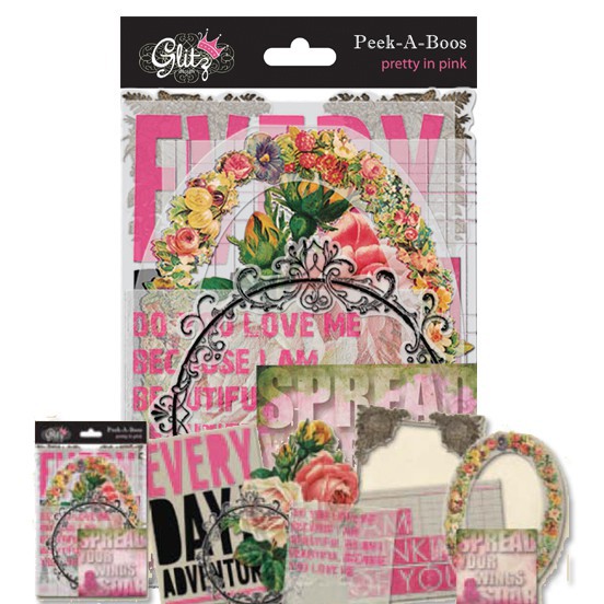 Набор оверлеев из коллекции Pretty in Pink (Glitz)