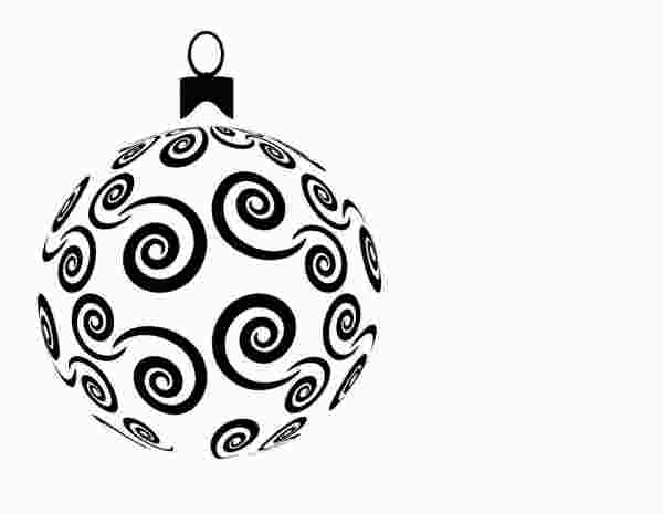 Штамп "Шар елочный" (Россия) 