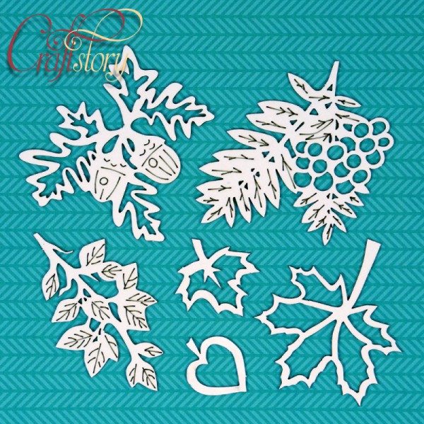 Набор чипборда "Золотая осень" (Craftstory, Россия)