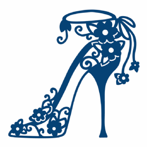 Нож для вырубки "Туфелька Беллы" (Tattered Lace)