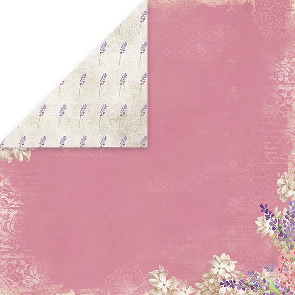 Бумага из коллекции Lavender Garden#04 (Craft&Youdesign) 