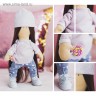 Набор для шитья куклы "Мягкая кукла Дафни (с волосами) (Артузор)