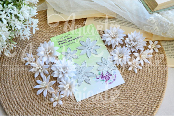 Ножи для вырубки "Георгин" (Agiart, Россия)   