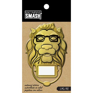 Коллекция Smash: Стикер с тиснением Лев с кольцом (K&Company)   