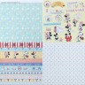 Набор бумаги из коллекции Disney "Летние денёчки" Микки-Маус, 12 листов (Артузор, Россия) 