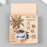 Набор декоративных бумажных наклеек "Ароматный кофе", 46 штук (Китай)