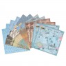Набор бумаги из коллекции "Отпуск", 12 листов (Апплика, Россия)