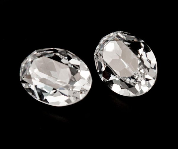Овал Swarovski 4120 18х13 Crystal (001), 1 шт.