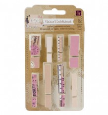 Набор декоративных прищепок из коллекции Lyric, 8 шт. (Prima) 