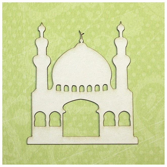 Фигура из чипборда из коллекции "Турция" Мечеть  (Россия) 