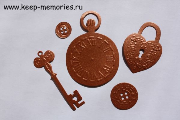 Набор вырубных изделий "Винтажные Вещи"