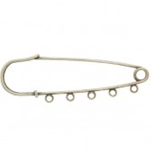 Основа для броши - булавка, 60 мм, PEGUIMAR (Испания), 1 шт.