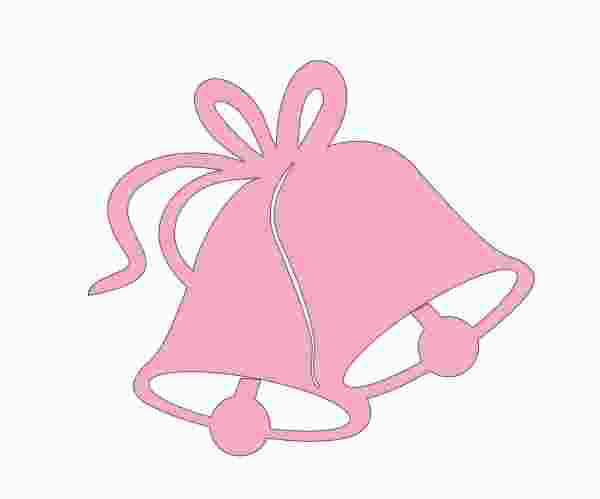 Фигурка из чипборда "Колокольчики"