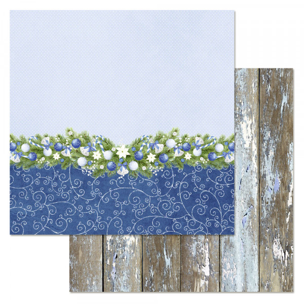 Бумага из коллекции "Волшебный снегопад" Торжественный декор (ScrapMania)