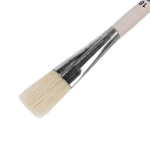 Кисть плоская, щетина №18 (Calligrata)