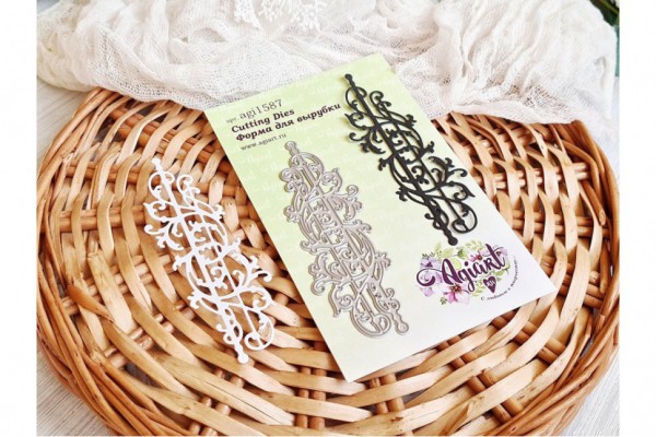 Нож для вырубки "Вензель Флоренция" (Agiart, Россия)  