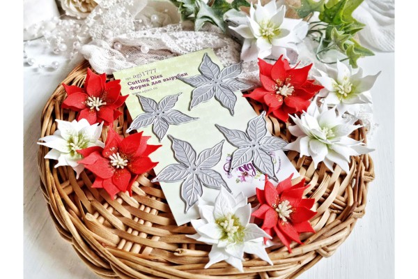 Ножи для вырубки "Пуансеттия Сказочная" (Agiart, Россия)