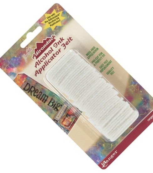 Насадки фетровые для аппликатора деревянного для нанесения чернил Adirondack Alcohol Ink (50 шт.)